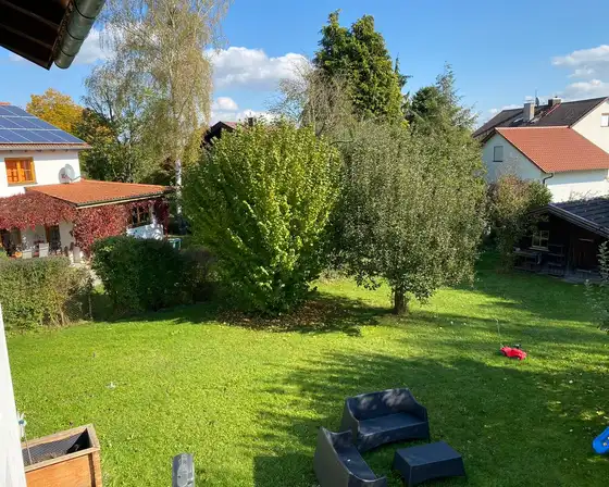 Gepflegter Familiengarten